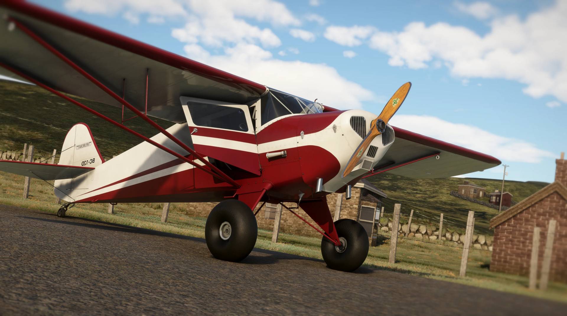 GF-Taylor-03 Taylorcraft BC-12D: Luftfahrt-Oldtimer mit 1-Tag-Gratistest
