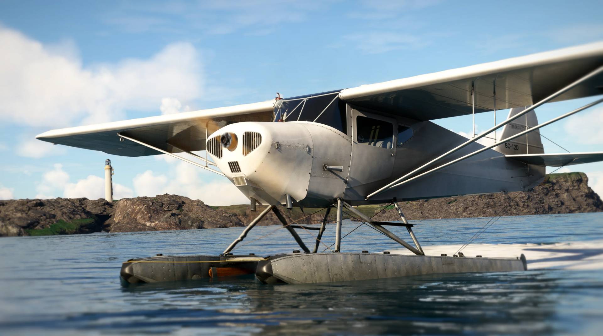 GF-Taylor-04 Taylorcraft BC-12D: Luftfahrt-Oldtimer mit 1-Tag-Gratistest
