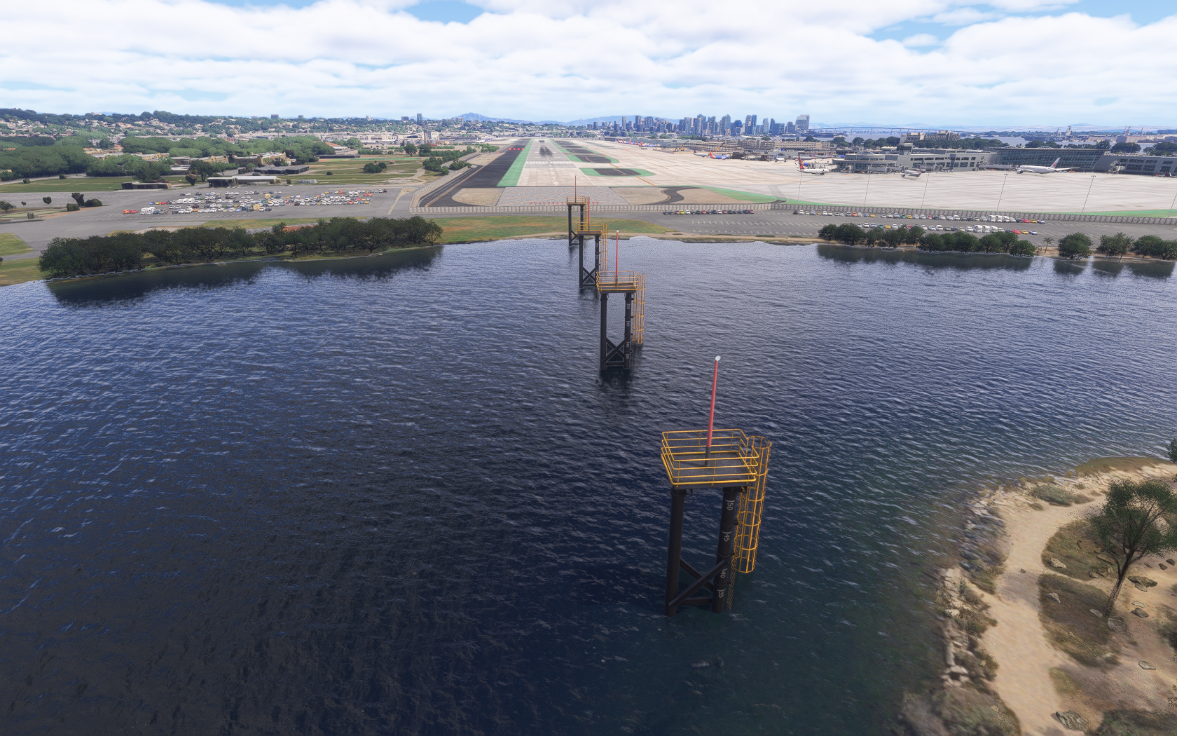 GSPKSAN2.2.0MALSR9_1 Glideslope Pro verbessert KSAN mit neuer Anflugbefeuerung