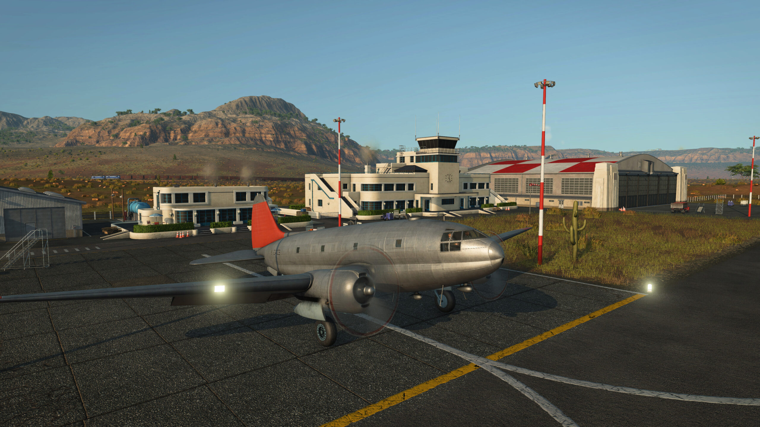 Airfield-scaled Transport Fever 3: Fliegen einmal aus anderer Sicht