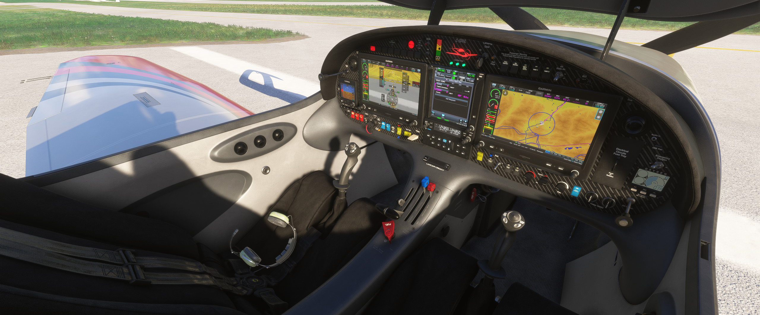 Bild-3-Cockpit-Glas Schicker Sprinter mit Tiefgang: Lancair Legacy für MSFS 2024