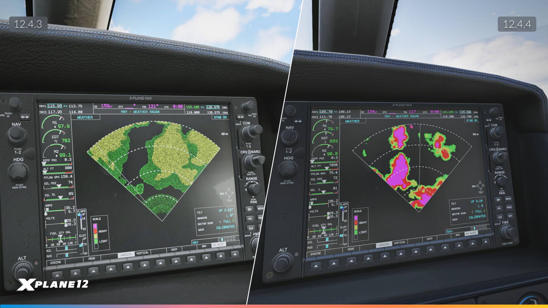 XPl-12.4.4-18 X-Plane 12.4.4 Beta: Mehr Leistung, Wetter und neue Details