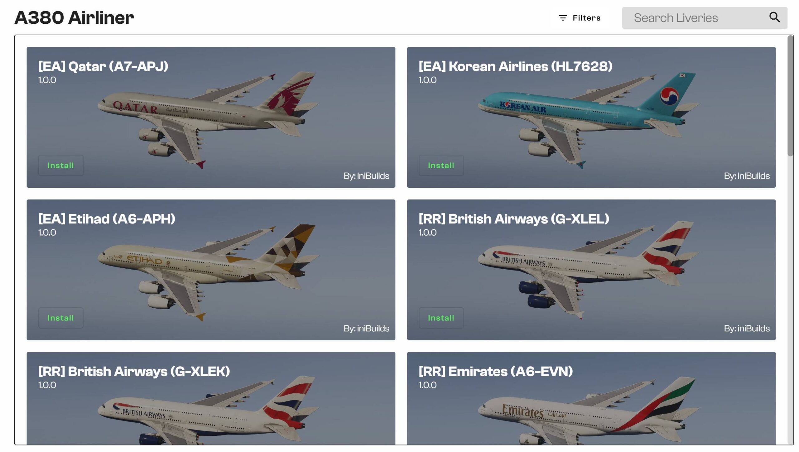 ini-380-40-scaled iniBuilds A380: Handbuch und Liveries bereits verfügbar
