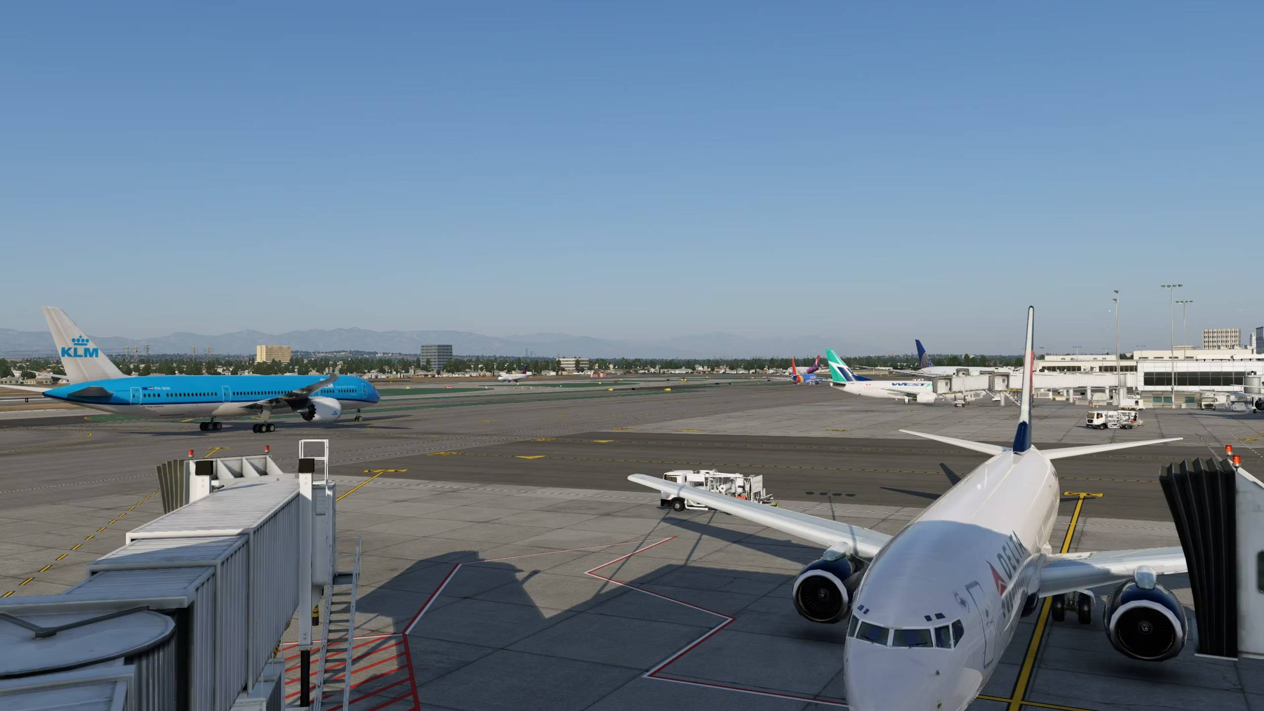 BeyATC-XPL-02 BeyondATC im X-Plane 12 gestartet