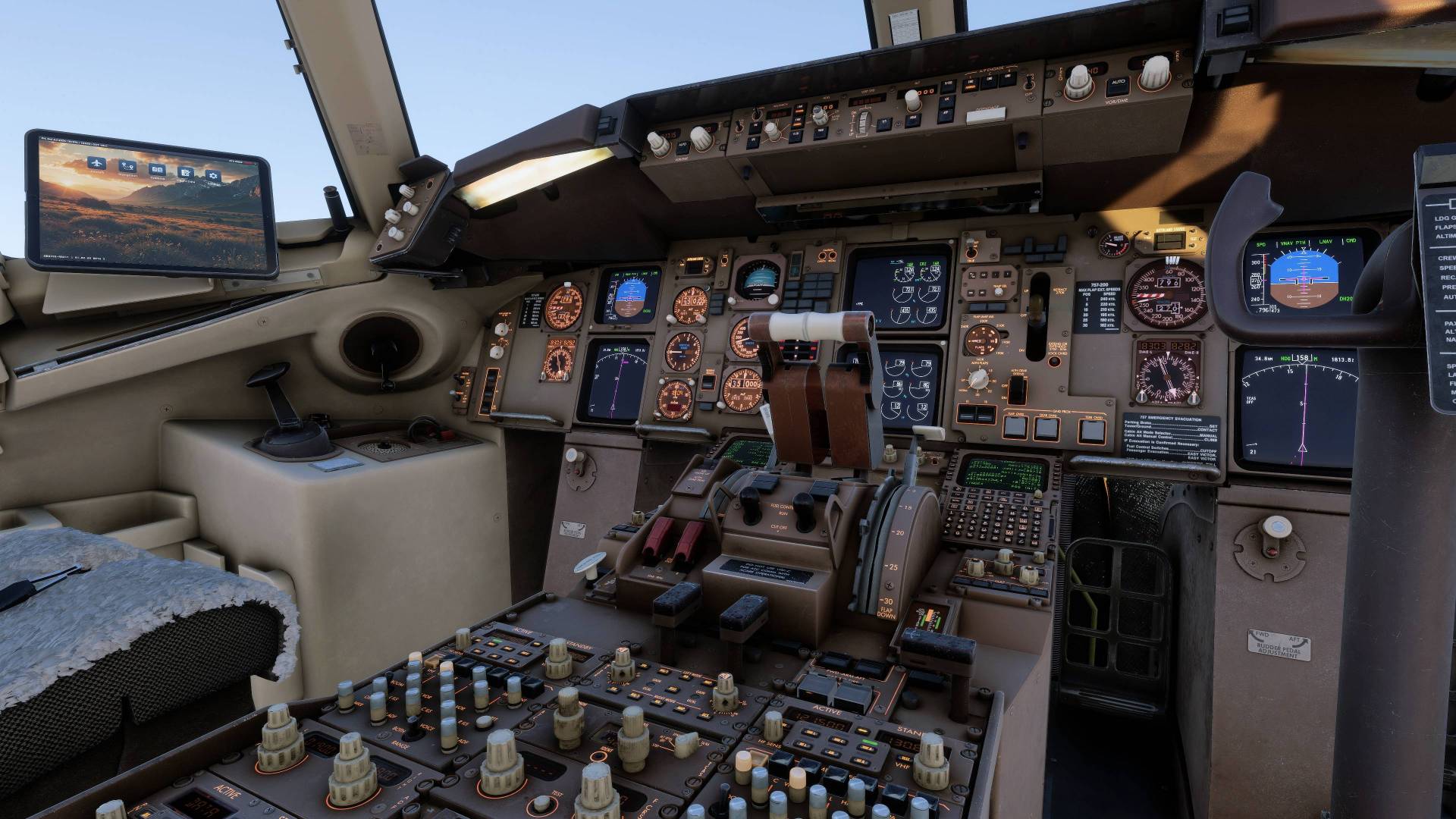 Blueb-757-12 BlueBird Simulations 757 mit Delay gestartet!