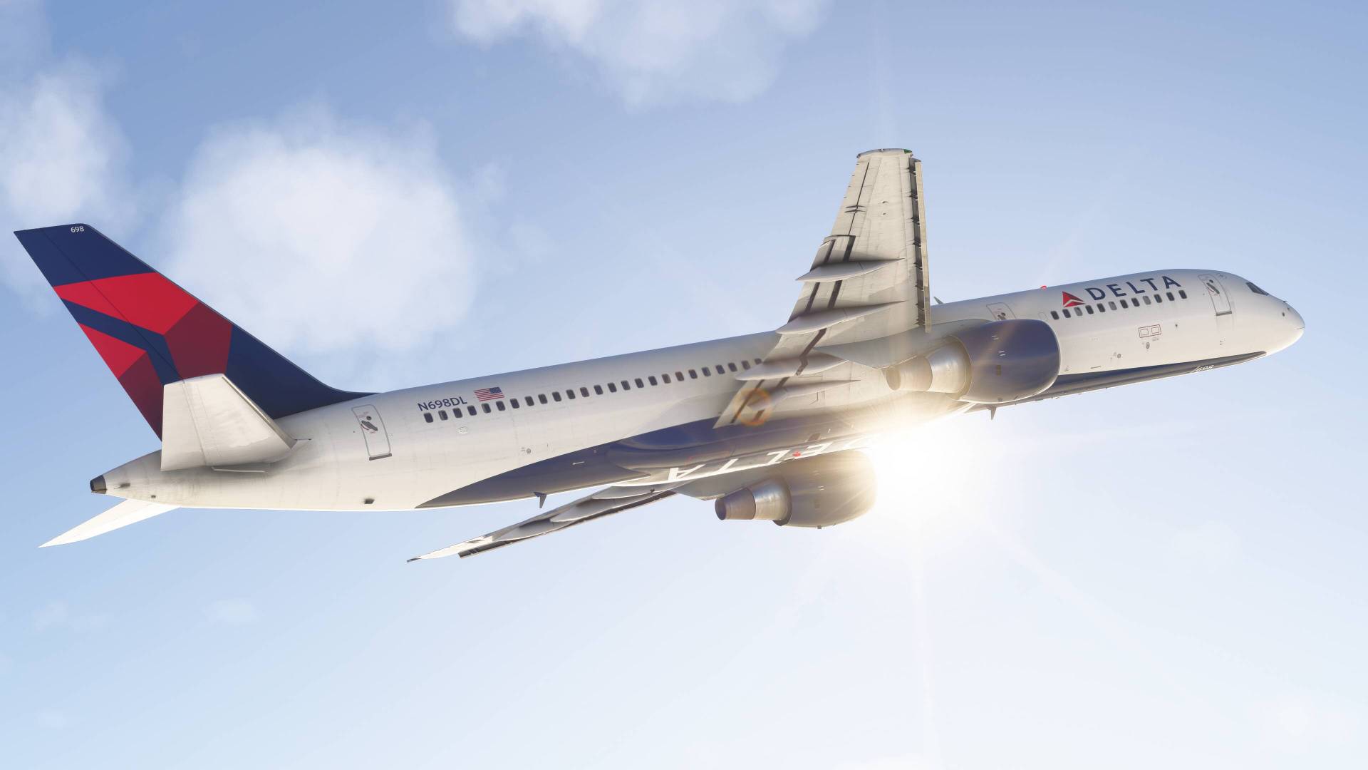 Blueb-757-21 BlueBird Simulations 757 mit Delay gestartet!