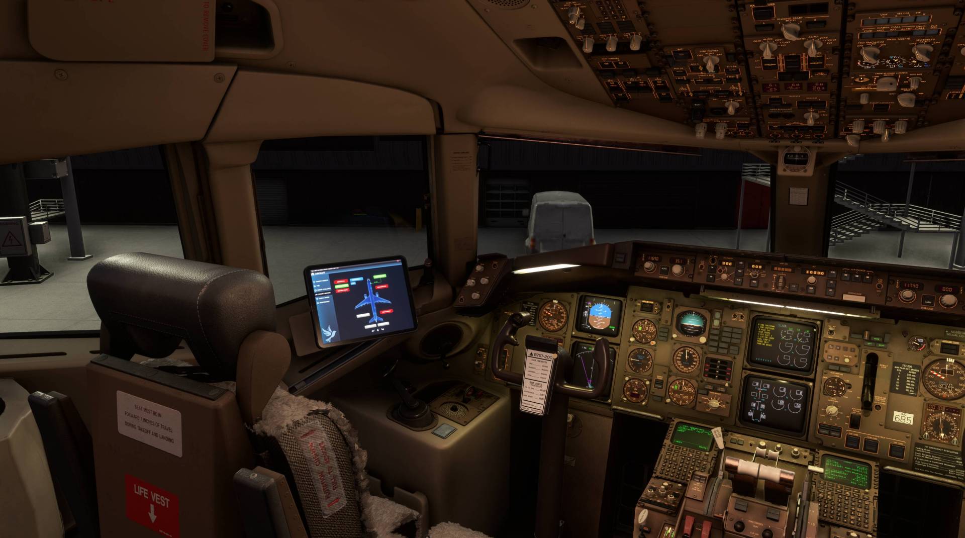 Blueb-757-22 BlueBird Simulations 757 mit Delay gestartet!