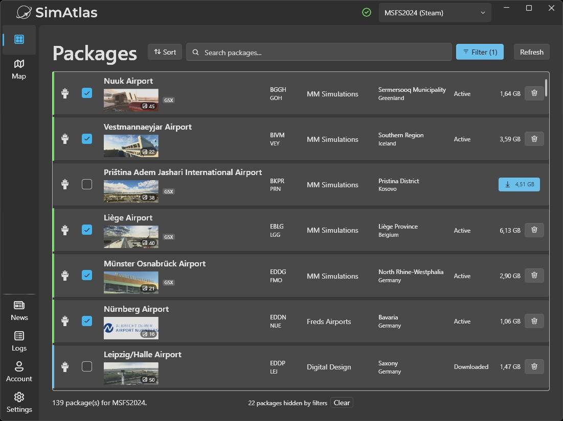 SimAtlas-18 SimAtlas: Neues von „Netflix für Flugsimulator-Add-ons“