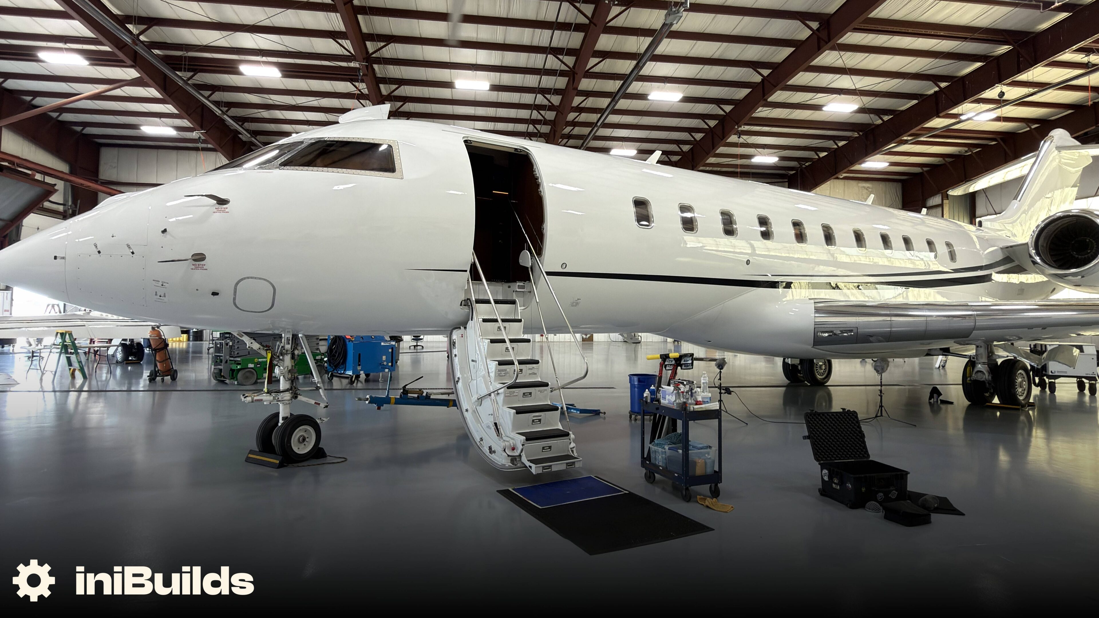 ini-Globaljet-03-3840x2160 iniBuilds lüftet "Geheimnis": Das ist neues Flugzeugprojekt
